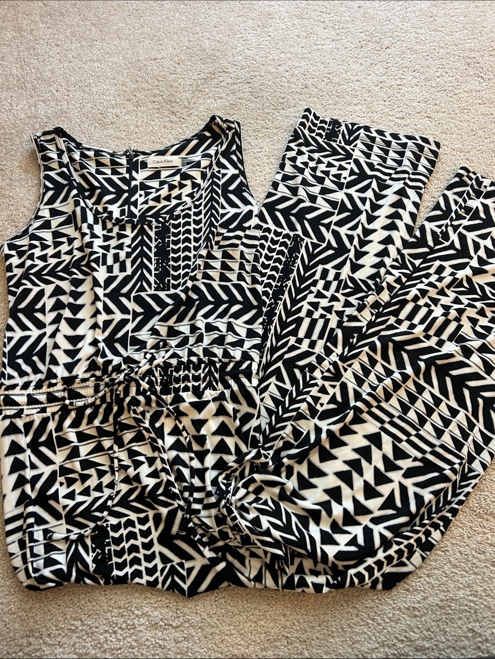 Calvin Klein wide leg jumpsuit NWOT!